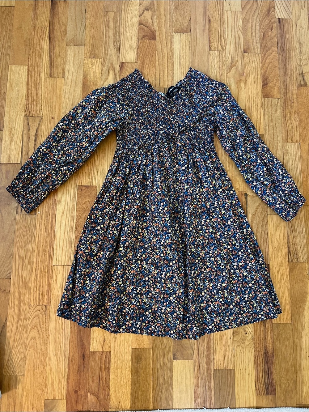 Sugarlips Floral Long-Sleeve Casual Dress